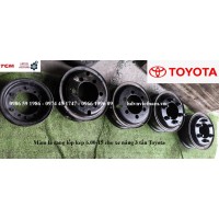 La răng 600-15 Toyota - La răng mâm lốp kép cho xe nâng 3 tấn Toyota 62-8FD30, 7FD30, 6FD30, FDZN30